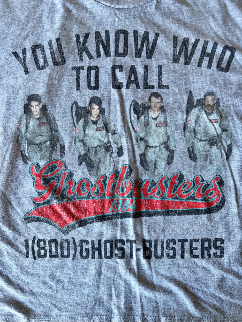 Ghostbusters Graphic Short Sleeve Tee in Size Large